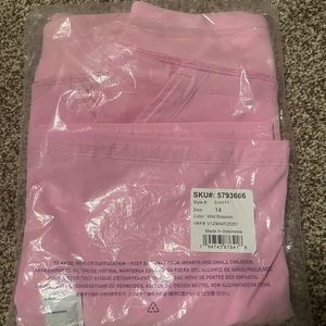 LandsEnd Swim skort. Pink Blossom. NWT. Size 14